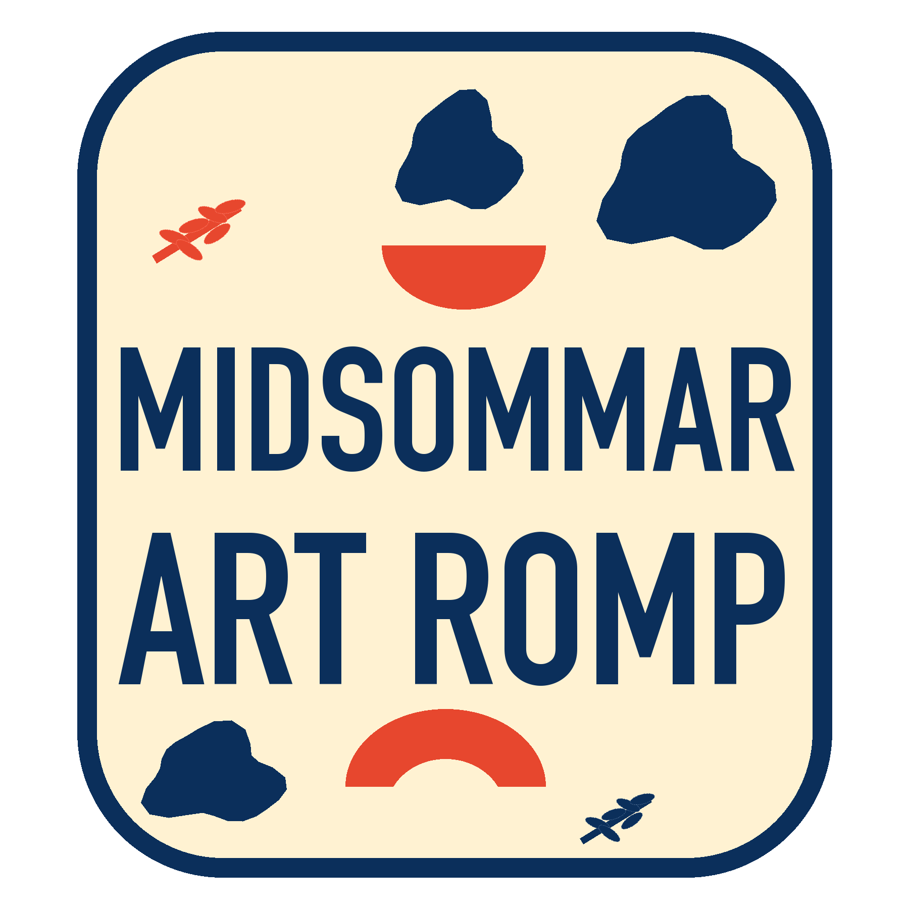 Midsommar Art Romp event badge